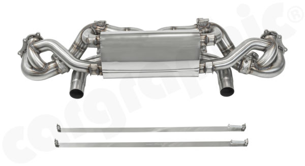 Silencieux arrière CARGRAPHIC X-Pipe Sport/Racing PORSCHE 718 CAYMAN GT4 – Image 3