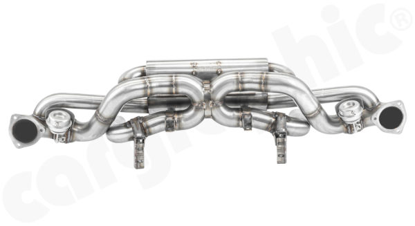 Silencieux arrière CARGRAPHIC X-Pipe Racing PORSCHE 718 CAYMAN GT4 RS – Image 3