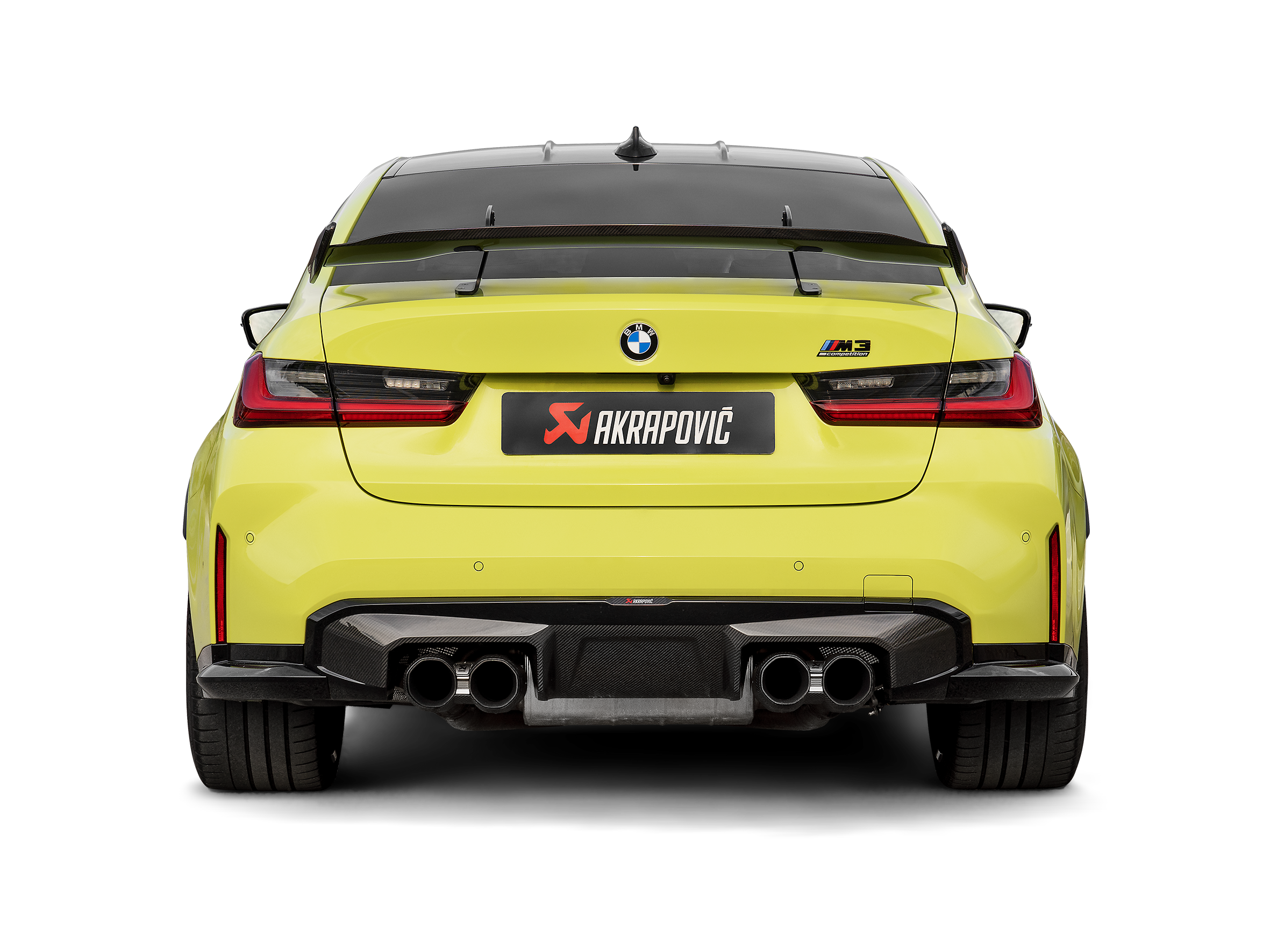 Aileron carbone Glossy AKRAPOVIC BMW M3 G80 / Compétition – Image 4