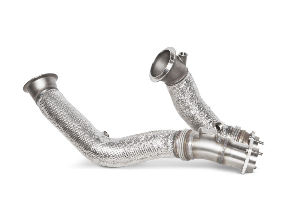 Jeu de Downpipe décatalysées AKRAPOVIC BMW M3 F80 Compétition